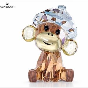 Swarovski Crystal Monkey Figurine — Cheeky the Monkey Brand New